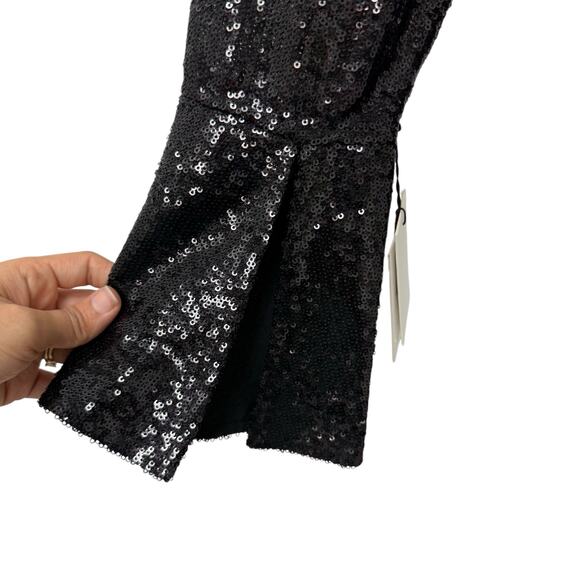 NWT Something Navy Sequins Black Mini‎ Dress Women’s Size XS - Picture 13 of 13